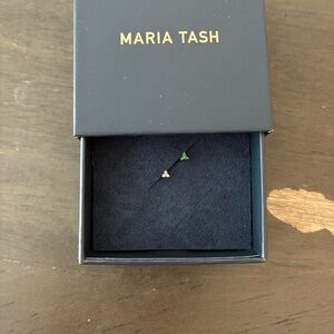 Maria Tash emerald trinity